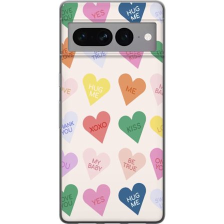 Yhteensopiva Puhelinkuori Google Google Pixel 7 Pro Karkkisydämet