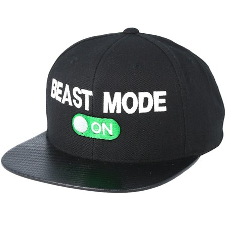 Berzerk - Black - snapback - Cap - Beast Mode On Carbon Black Snapback - Hatstore