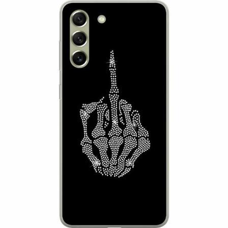 Samsung Galaxy S21 Fe 5g Genomskinligt Skal Fuck You Bling