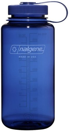 Nalgene Bottle 1L Wide Mouth Sustain Denim