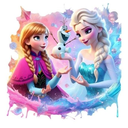 Barnrum Frozen Affisch A4