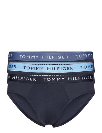 3P Wb Brief Underbukser Y-front Briefs Blå Tommy Hilfiger
