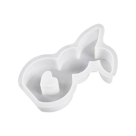 Påskehare Silikoneforme. Påskehare Bageform. Påskehare Silikoneform til Gips. Sojavokslys NUO20241341