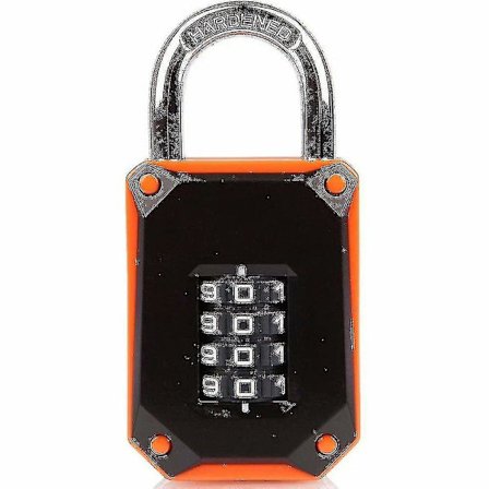 Hårdt Slidstærkt Hærdet Rustfrit Stål 4-cifret Hængeslås