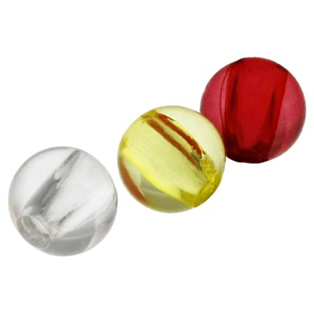 Westin Plastic Beads 4mm - Red (20-pack)