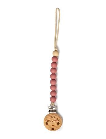 Pacifier Strap Plum Baby & Maternity Pacifiers & Accessories Pacifier Clips Rosa That's Mine
