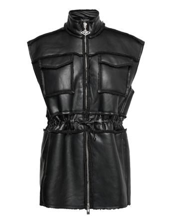 Zip Vest Black HAN Kjøbenhavn Clothing