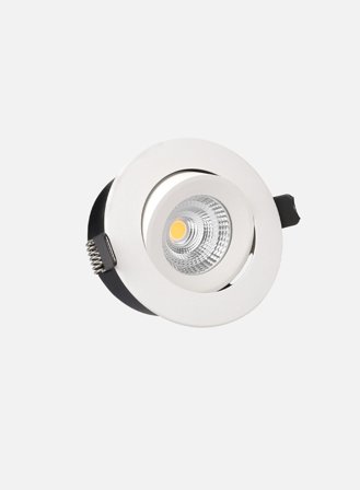 Downlight Antidark tilt 2700K - hvit
