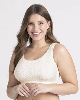 Kaarituettomat liivit Curly Relax Samppanja-B75-Miss Mary