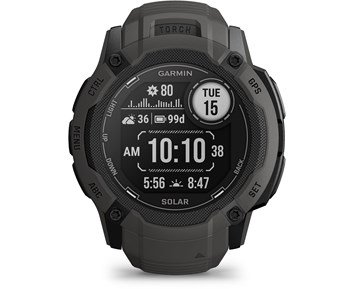 Garmin-Instinct 2X Solar Graphite-Solid GPS-smartklokke perfekt for ditt neste eventyr-Personal training-Smartklokker fra Garmin