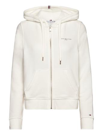 1985 Reg Mini Corp Zip Hoodie Cream Tommy Hilfiger