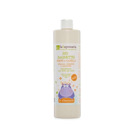LA SAPONARIA Bio Bagnetto corpo e capelli 500ml - Bagno e Doccia