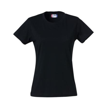Clique Dam/dam Enkel T-shirt Xl Svart