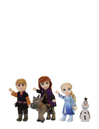 Frozen 6" Petite Adventure Characters Giftset Toys Playsets & Action Figures Play Sets Multi/mønstret JAKKS*Betinget Tilbud