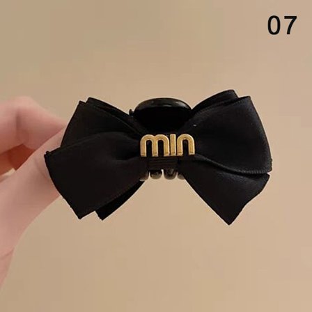 1Pc n Bow Princess Hair Clip Bang Clip Tilbehør Hårklemme