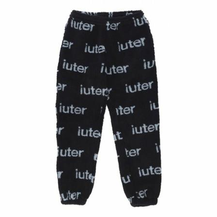 Iuter, Sweatpants Czarny, Mężczyzna, Rozmiar: S