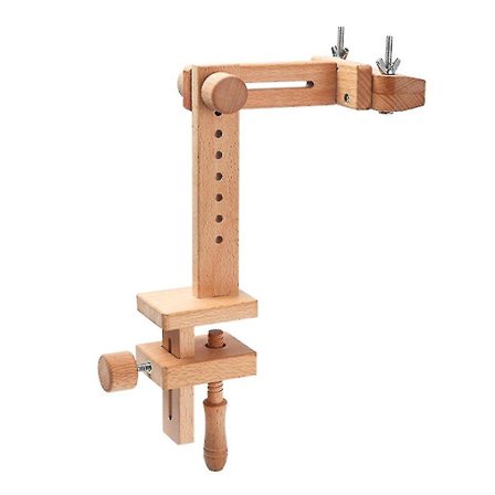 Broderistand til skrivebord med bordklemme til håndarbejde og syning