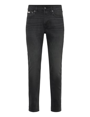 Calvin Klein Jeans | Slim Taper Black Oil Slick Jean | 33 x 32