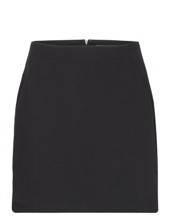 Mschthalea Kirby Hw Skirt Kort Skjørt Svart MSCH Copenhagen*Betinget Tilbud