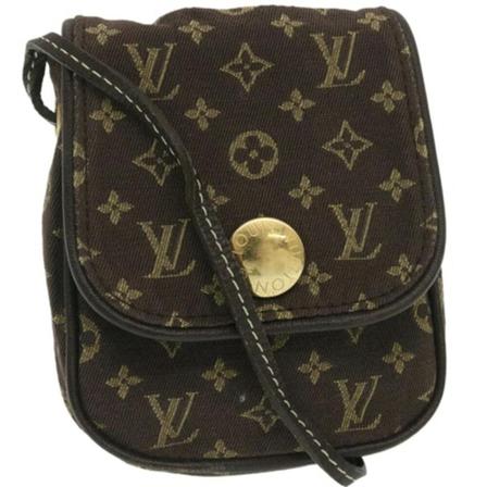Louis Vuitton Vintage, Pre-owned Canvas Shoulder Bags Bruin, Dames, Maat:ONE Size