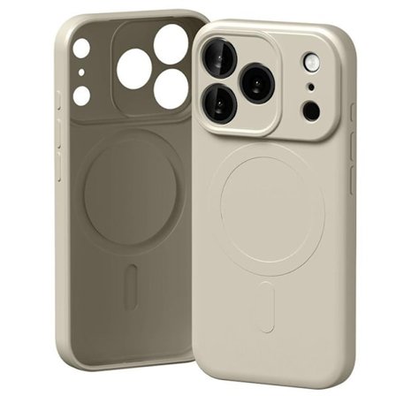 Mercury Mobilskal till iPhone 17 Pro MagSafe Semi-Silicone - Stone