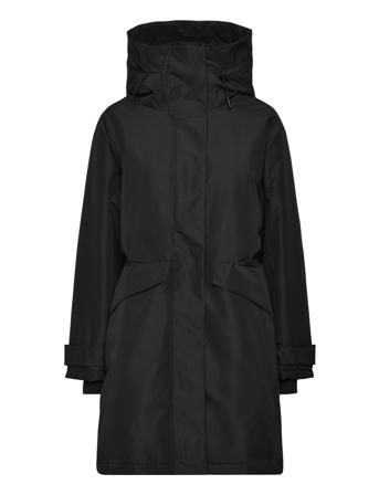 Liv Parka Outerwear Parka Coats Svart Makia*Betinget Tilbud