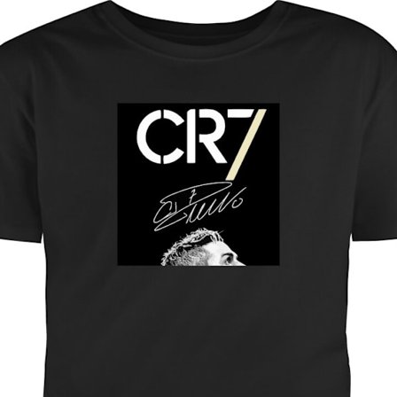Barn T-skjorte CR7 Ronaldo