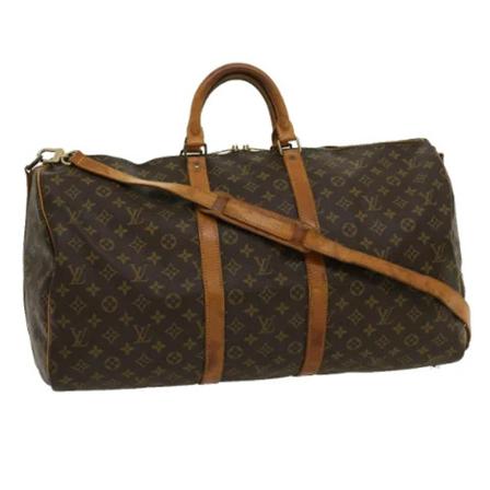 Louis Vuitton Vintage, Pre-owned Canvas travel-bags Bruin, Dames, Maat:ONE Size