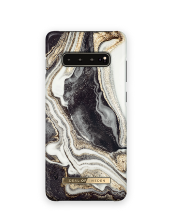 Fashion Case Galaxy s10+ Golden Ash marble