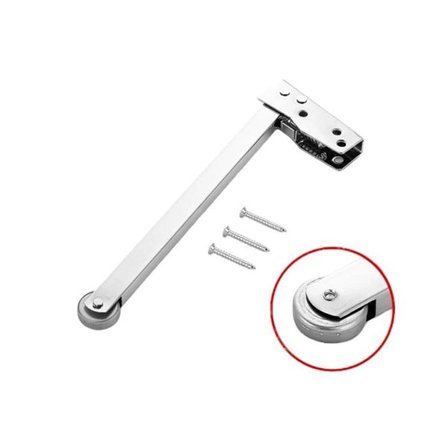 Soft close-dørlukker med metalhjul (304 rustfrit stål)