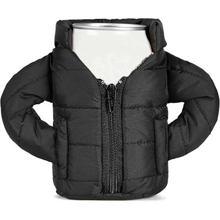 Kylväska för burkar, Ölkylväska Dryckesjacka Dryckeskylare, Ölväst Jacka Omslag, Isolerad Kylväska för 12oz Burkar, Kreativa Ölkåpor