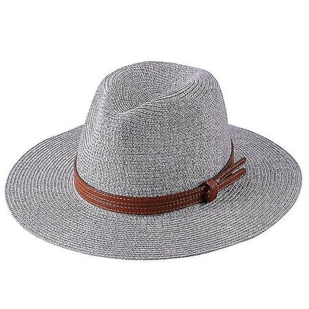 Panama Motehatt i Straw for Kvinner - Sommerhatt