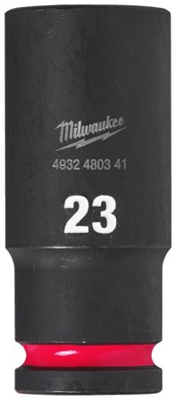 Milwaukee Shockwave Impact Duty Krafttoppe 1/2" kvadratisk dybde 23 mm, Håndværktøj
