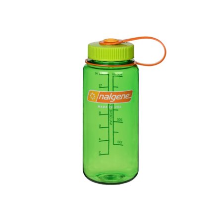 Nalgene Wide Mouth Bottle 0,4L Tritan flasks Green OneSize