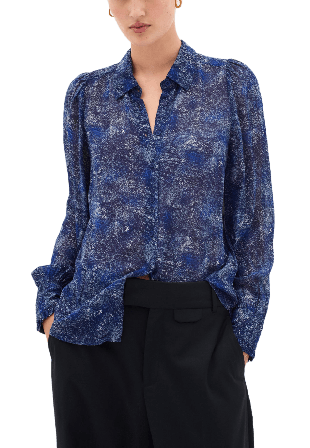 Inwear DavilaIW Shirt Skjortor Dam Blå 34