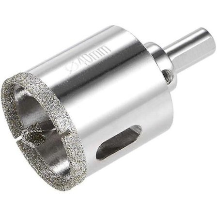 Diamant Glas Hulsav Bor med Centerpositioneringsbor til Glas, Keramik, Porcelæn, Fliser 40mm LOM