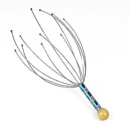 Afslapningsmassage Smertelindring Blækspruttehoved Hårbund (1 stk, tilfældig farve)