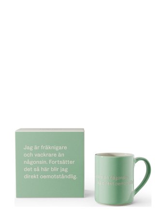 Design House Stockholm Astrid Lindgren Mug - Green - 35 CL