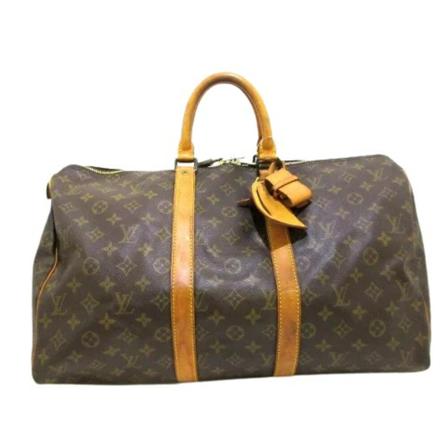 Louis Vuitton Vintage Pre-owned Weekend Väska brun, Dam Vintage Väskor, Dam, Storlek: ONE SIZE