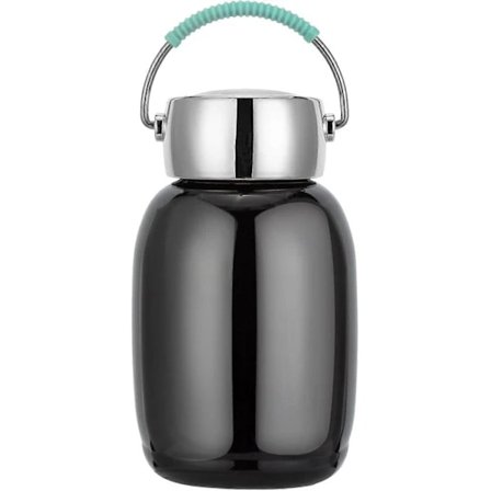 Mini Isoleret Vandflaske i Rustfrit Stål, 260 ml Lille Vakuum Metal Termokande Vandflaske Lækagesikker Flaske til Sport Juice Mælk