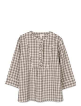 Bæk&Bølge Irene Shirt Topp Grå Juna