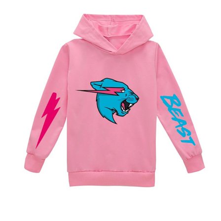 Mr. Beast, Lightning Cat huvtröja, casual