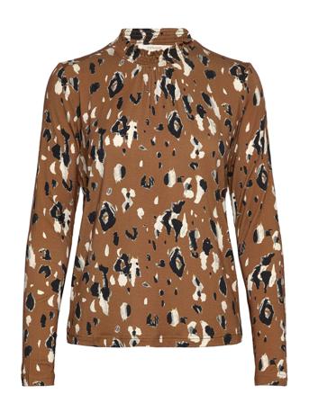 Diba Turtleneck Brown Cream
