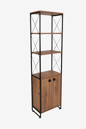 Hanah Home - Reol Tervel - Brun - Bogreoler - Fra Homeroom