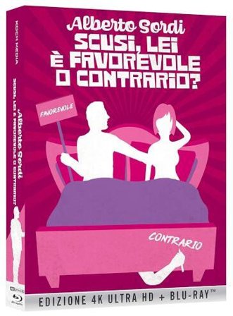 Scusi, Lei E' Favorevole O Contrario? (4K Ultra Hd+Blu-Ray)