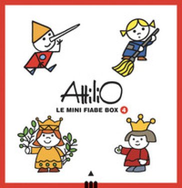 Attilio. Le mini fiabe box 4 (rosso). Ediz. a colori Attilio Cassinelli