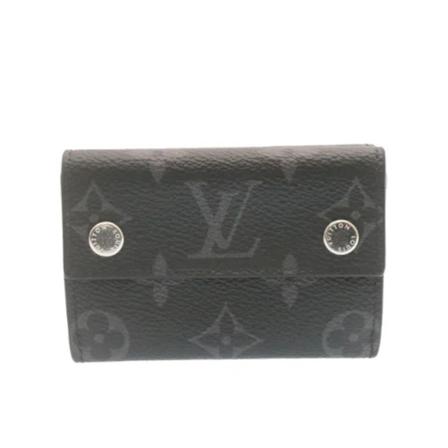 Louis Vuitton Vintage, Pre-owned Leather Wallet Zwart, Dames, Maat:ONE Size