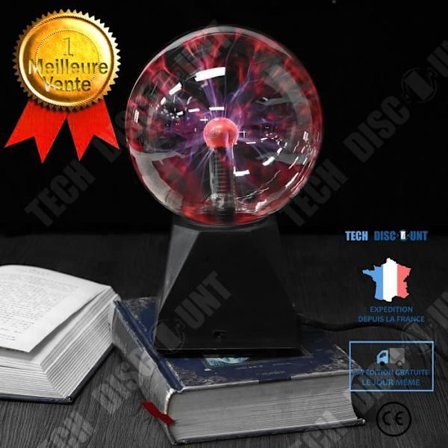 Bordslampa - TD - Plasma kula - Glas - 20 cm - Modern dekorativ