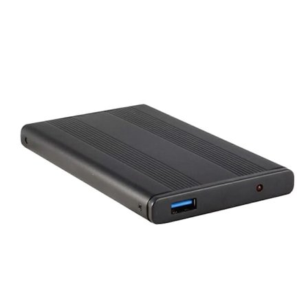 USB 3.0 2.5" SATA Hårddisk Extern Kabinett HDD Fodral Tålig Aluminium