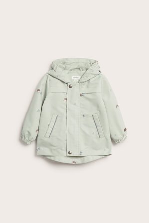 Newbie | Vindtett jakke med pinnsvin Grønn 104 | Grønn